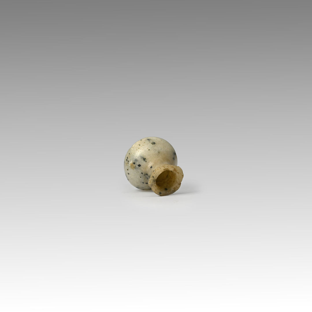 An Egyptian Miniature Gneiss Votive Vessel, Old Kingdom, ca. 2730 - 2544 BCE