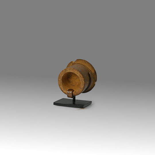 Chimu Inlaid Wood Ear Spool, ca. 900 - 1250 CE