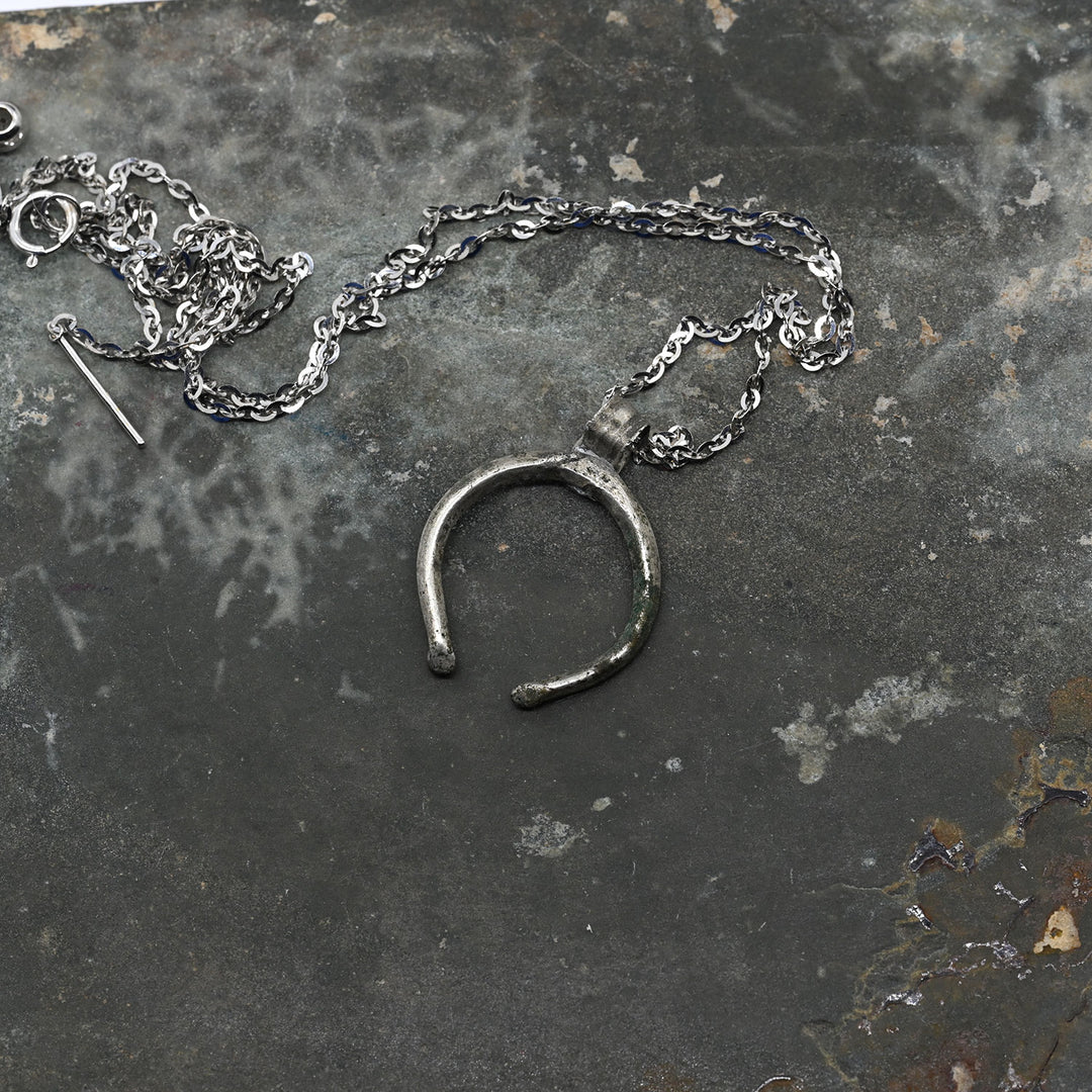 A Roman Silver Luna Pendant, Roman Imperial Period, 1st - 3rd century CE