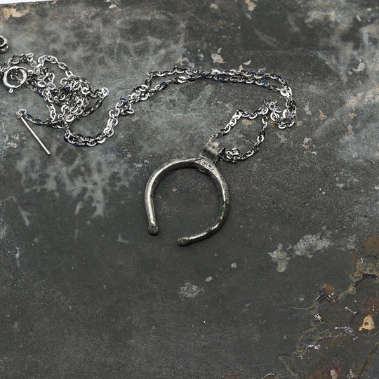 A Roman Silver Luna Pendant, Roman Imperial Period, 1st - 3rd century CE