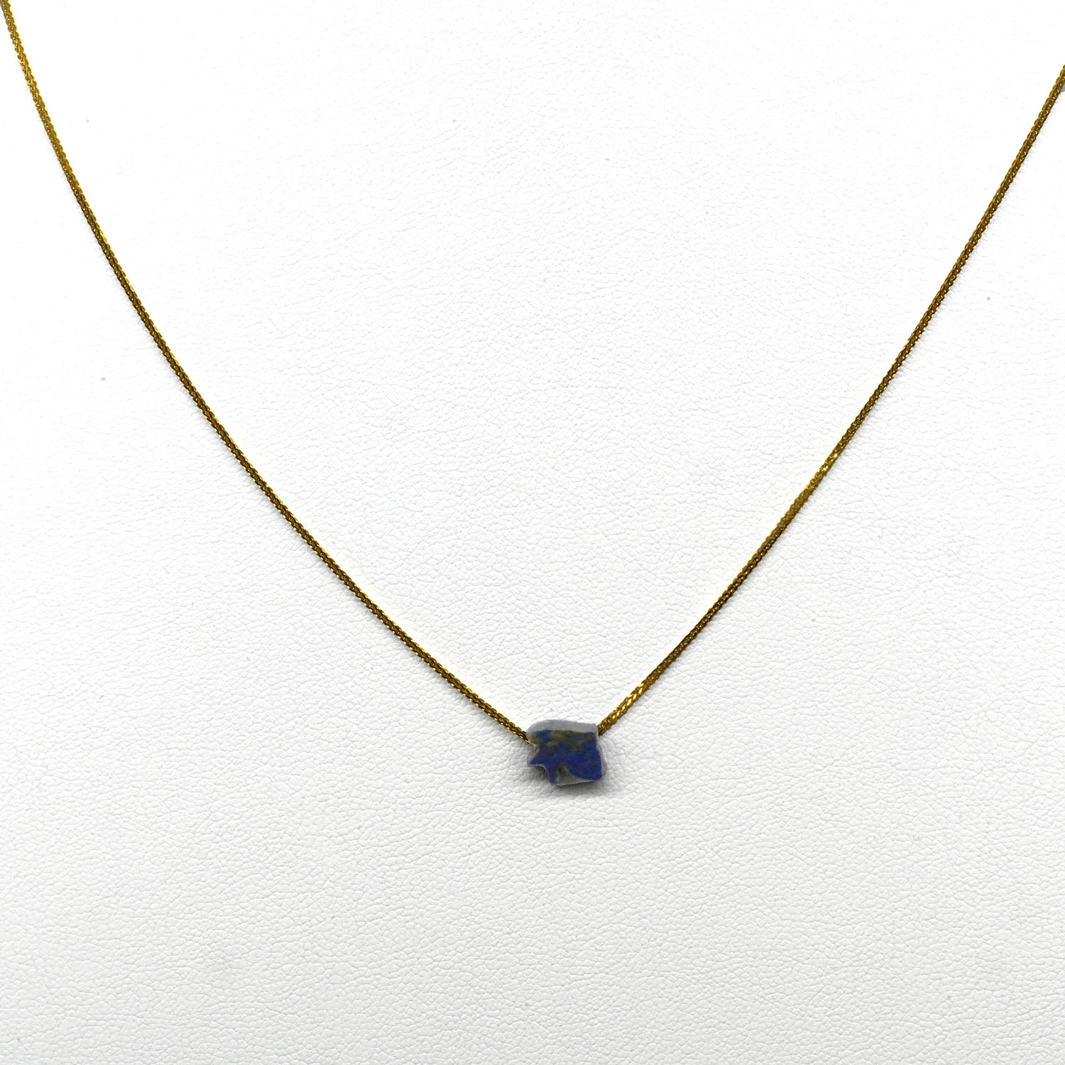 Egyptian Lapis Wedjat Eye pendant, Late Period, ca. 664 - 332 BCE