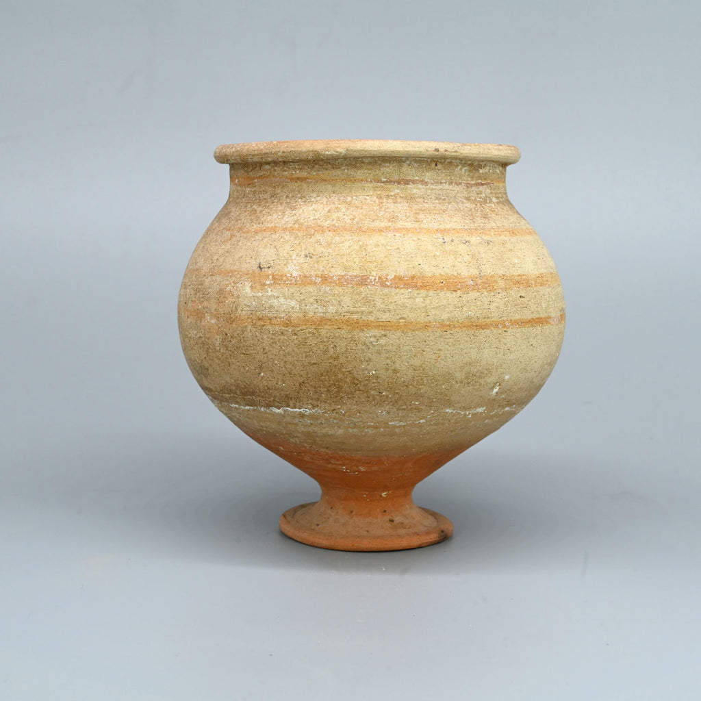 A Levantine Clay Footed Vessel, ca. early second millennium BCE