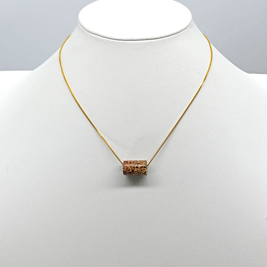 A Neo-Assyrian Brecciated Jasper Bead Pendant, 1st millennium BCE