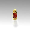 A Roman Gold Ring with Carnelian Intaglio of Socrates, Roman Imperial Period, ca. 1st - 2nd century  CE
