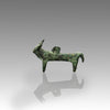 A Luristan Cast Bronze Bull, Neo-Assyrian Period, ca. 911 - 609 BCE