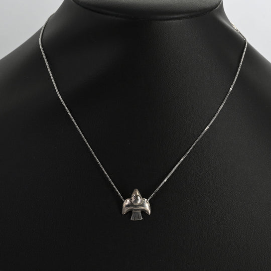 A superb Moche Silver Sea Bird Pendant, ca. 100 BCE - 300 CE