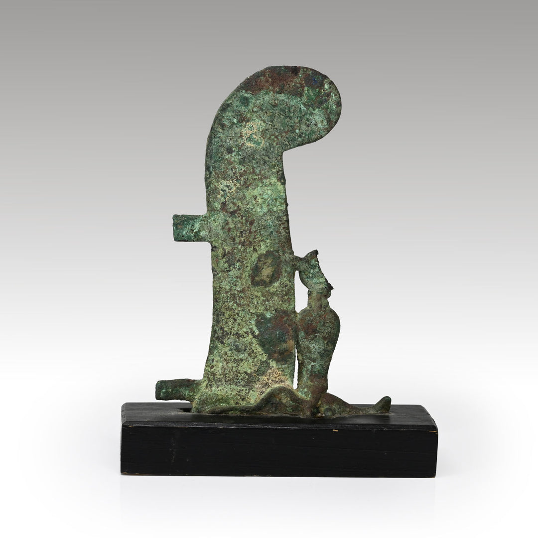A large Egyptian Atef Crown Feather Element, 25th Dynasty