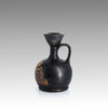Apulian Red-Figure Squat Lekythos with a Panther, Classical Period,  ca. 4th century BC