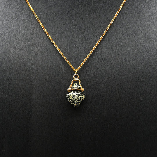 An Egyptian Diorite Heart Amulet pendant, Late Period, ca.  664 - 332 BCE