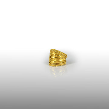 A Vintage Lalaounis 18-Carat Gold Ring, 20th century