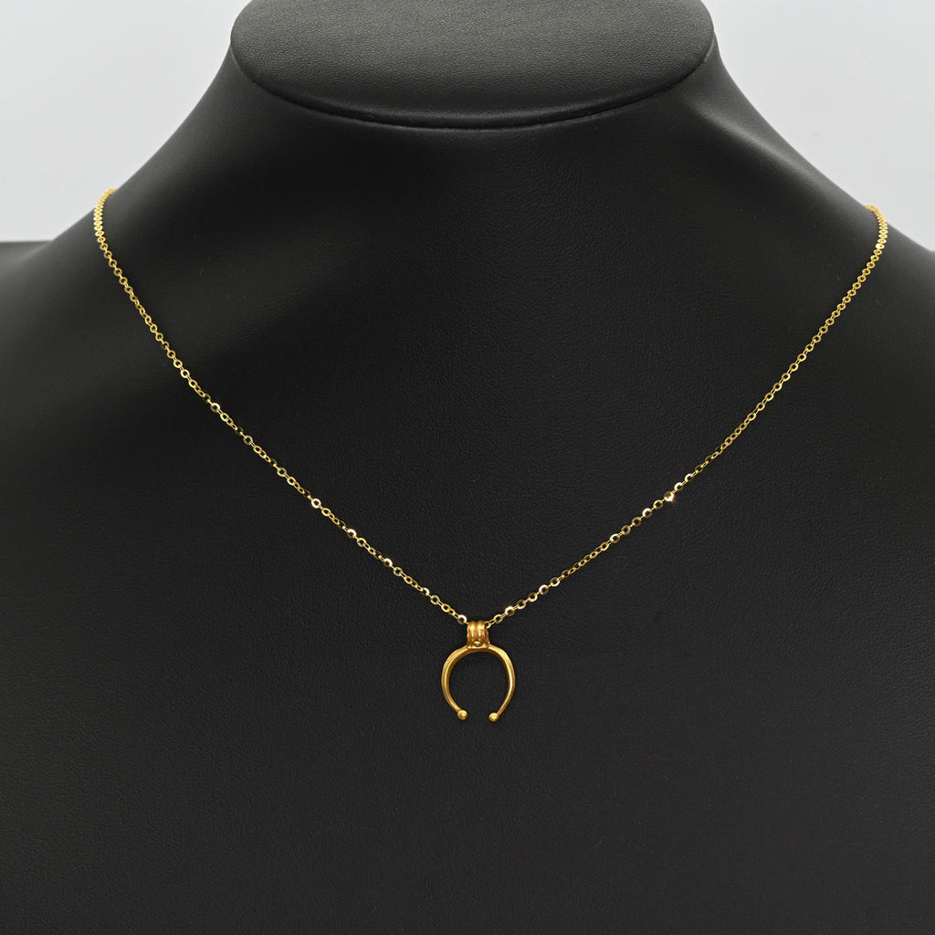 A Roman Gold Luna Pendant, Roman Imperial Period, ca. 1st – 3rd century CE