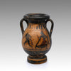 Greek Miniature Black Figure Amphora, Attributed to the Affecter Painter, ca. 6th century BCE