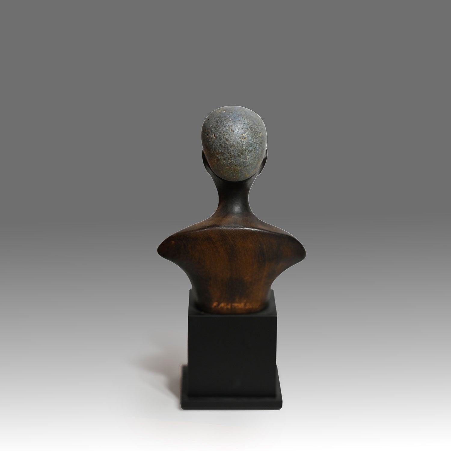 Egyptian Blue Skullcap from a Composite Figure of Ptah, Late Period, ca. 664 - 332 BCE