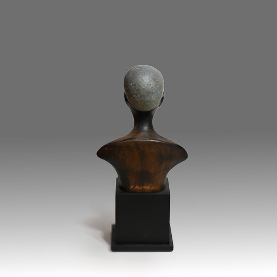 Egyptian Blue Skullcap from a Composite Figure of Ptah, Late Period, ca. 664 - 332 BCE