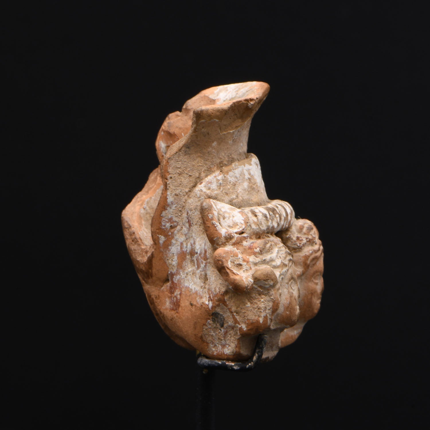 A Published Greek Ceramic Vase Mold Fragment, Hellenistic Period, ca. 3rd - 2nd century BCE