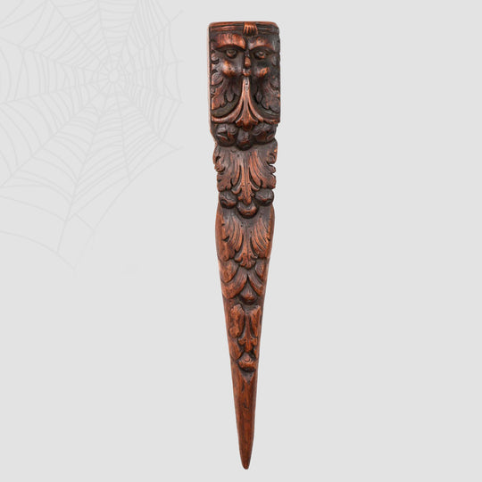 An Exhibited Figural Vampire Slayer Stake, 19th century