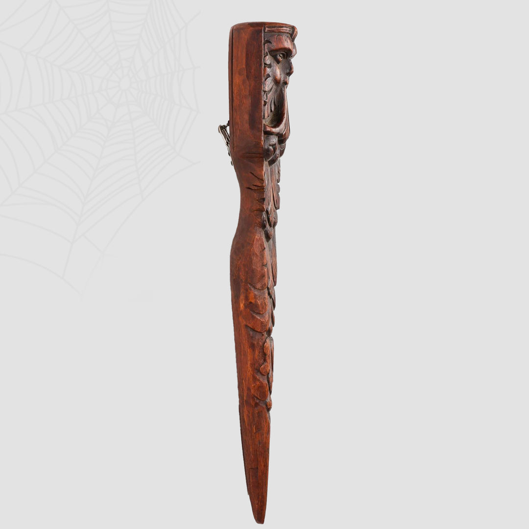 An Exhibited Figural Vampire Slayer Stake, 19th century