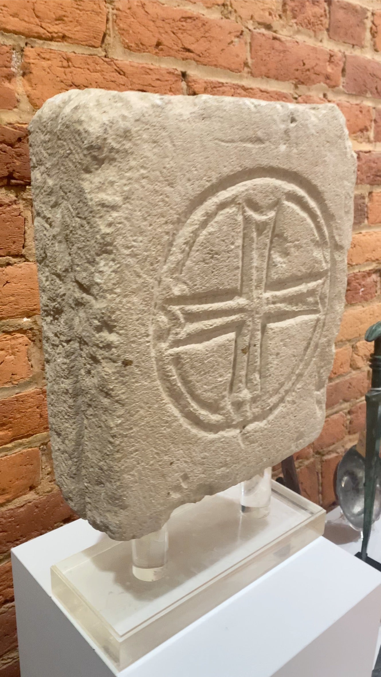 A large Coptic/Byzantine Sandstone Stele, ca. 6th - 7th century CE