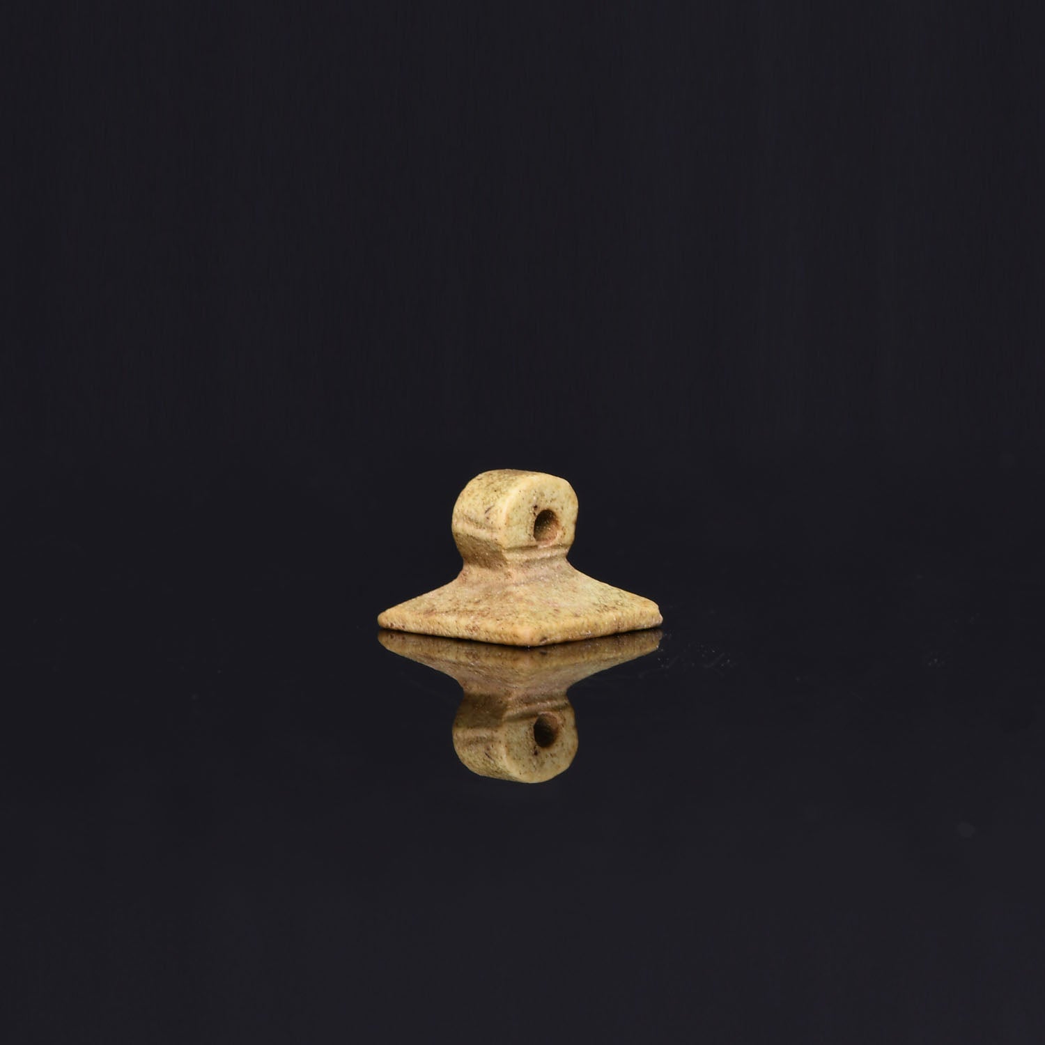 An Egyptian Pyramid Seal Amulet with Anubis, Late Period, ca. 664 - 332 BCE