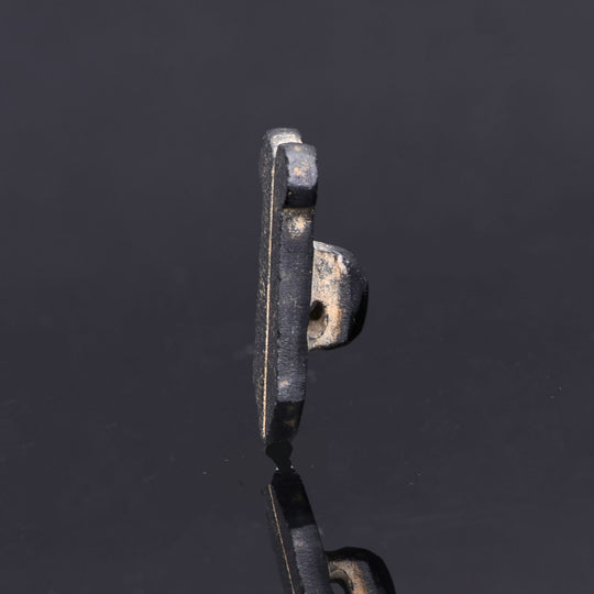 An Egyptian Obsidian Double Maat Feather Amulet, Late Period, 26th Dynasty, ca. 664 - 525 BCE