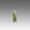 An Egyptian Green Faience Amulet of Taweret, Late Period, ca. 664 - 332 BCE