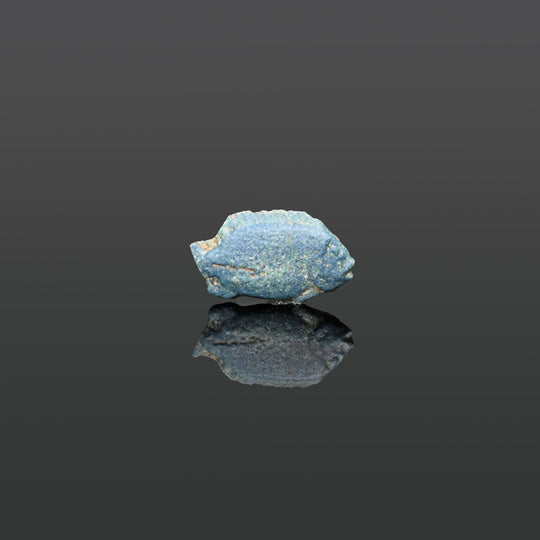 An Egyptian Blue Faience Amulet of a Bolti Fish, New Kingdom, Amarna Period, ca.  1364 - 1347 BCE