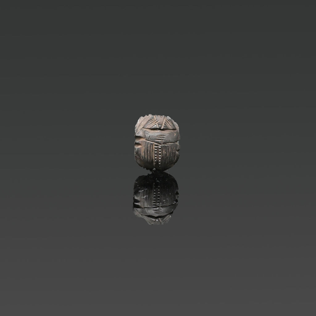 An Egyptian Basalt Scarab, Late Period, ca. 664 - 332 BCE