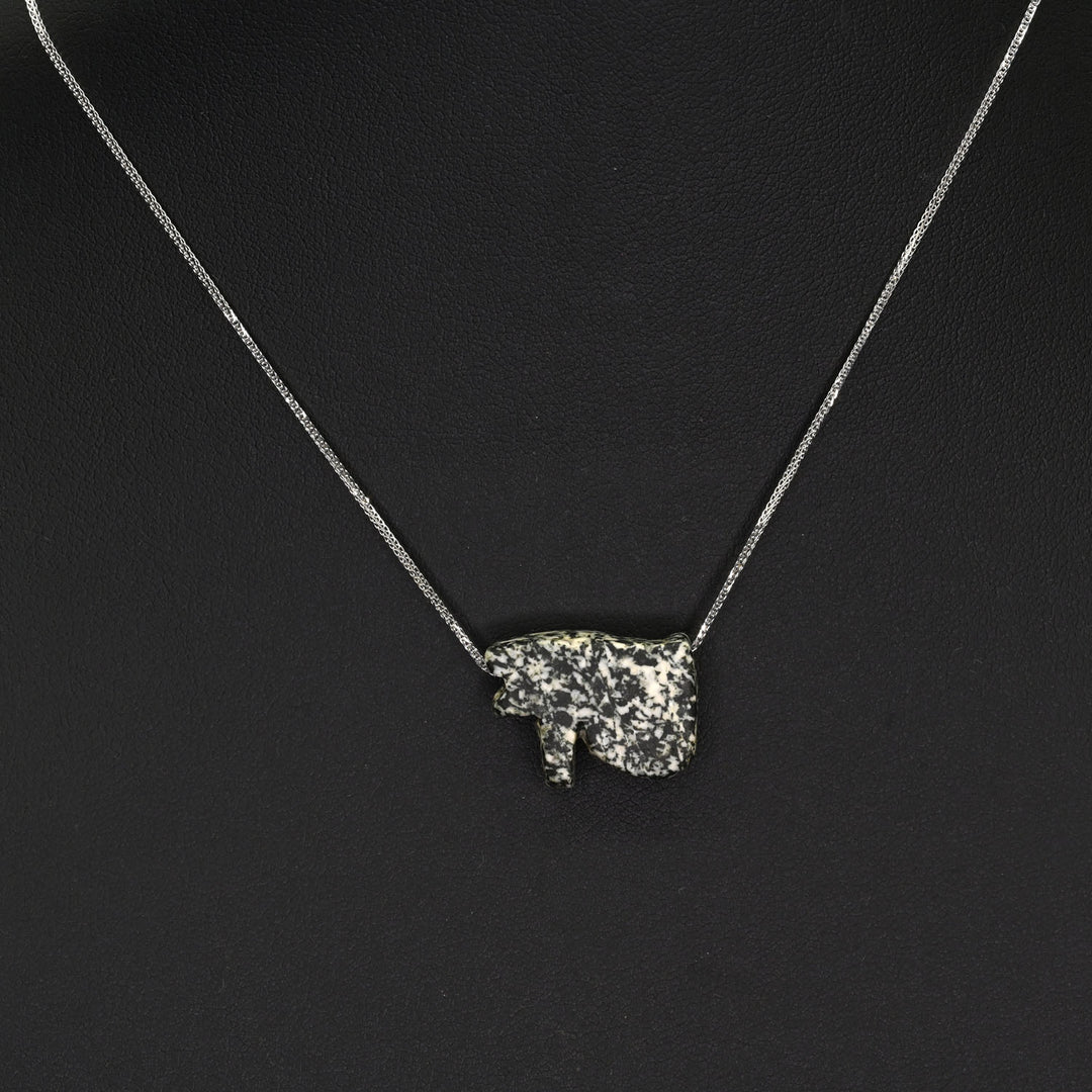 A large Egyptian Diorite Wedjet Amulet set as a pendant, Late Period, ca. 664 - 332 BCE