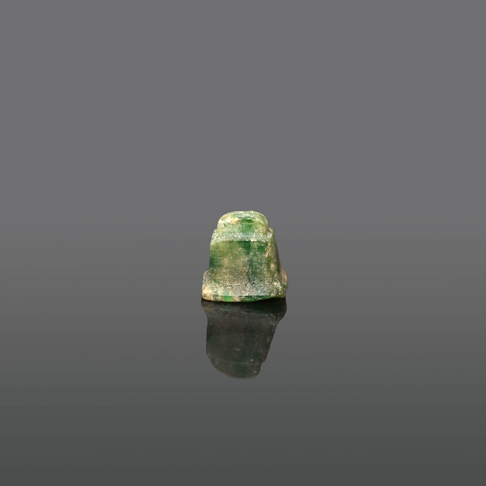 An Egyptian Malachite Stamp Seal Amulet, Late Period, ca. 664 - 332 BCE