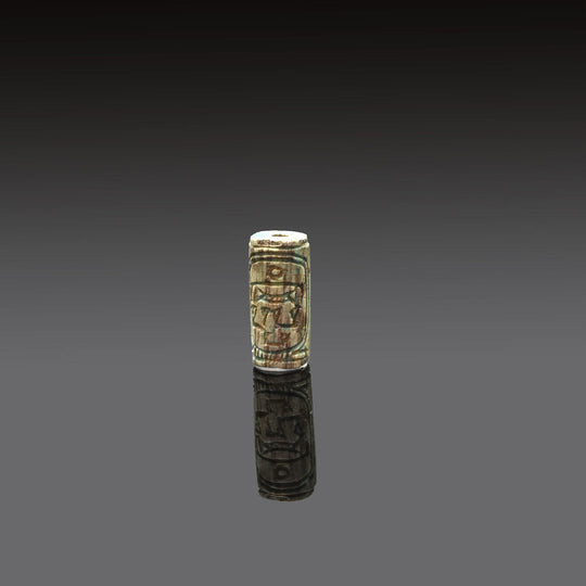 An Egyptian Royal Steatite Cylinder Seal for Amenemhet II, 12th Dynasty, time of Amenemhet II, ca 1929 – 1895 BCE