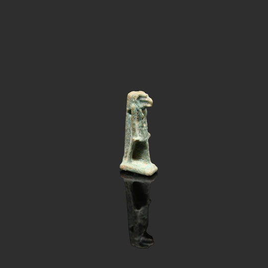 An Egyptian Faience Thoth Amulet, Late Period ca. 664 - 332 BCE