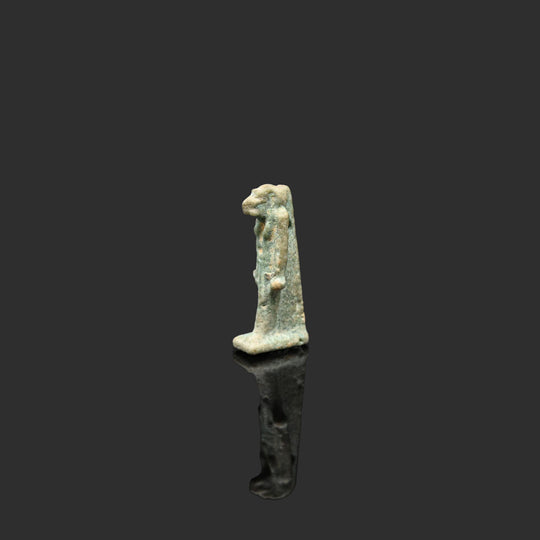 An Egyptian Faience Thoth Amulet, Late Period ca. 664 - 332 BCE