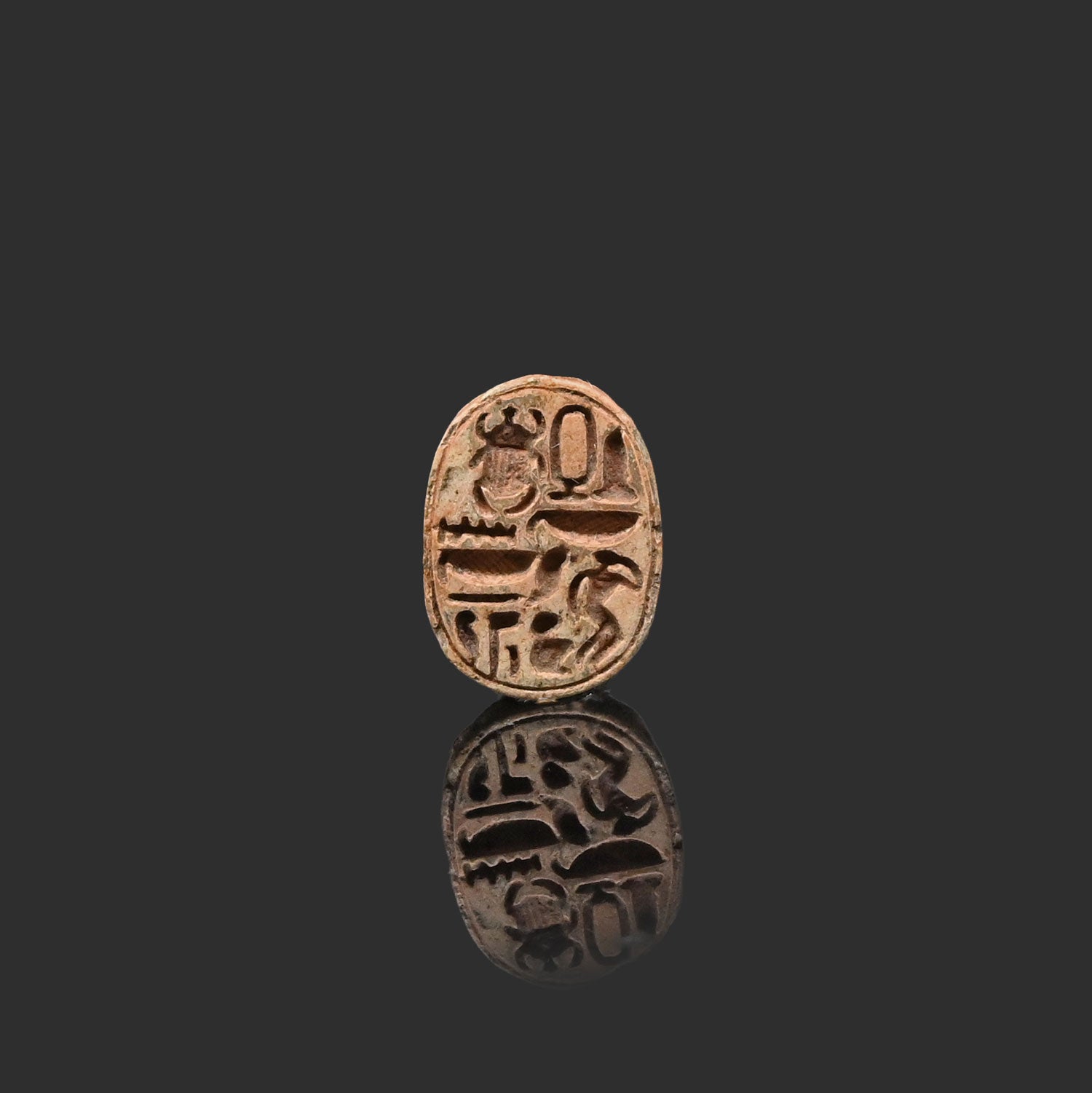 An Egyptian Steatite Protection Scarab, Late New Kingdom, ca. 1295 - 945 BCE
