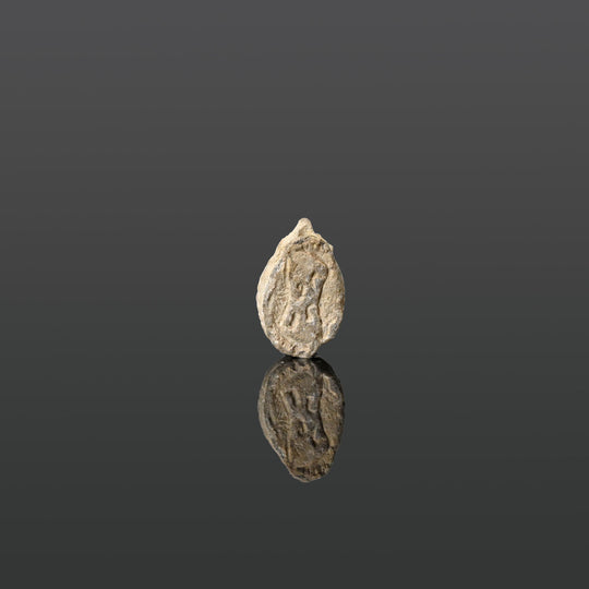 Ein ägyptisches Igel-Amulett aus Speckstein, Neues Reich, ca. 1550 - 1069 v. Chr