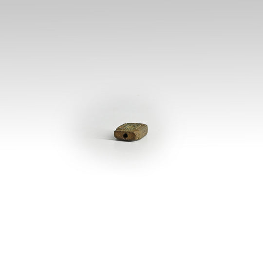 A Royal Egyptian Faience Plaque inscribed with the Cartouches of Amenhotep II, Egypt, Dynasty XVIII, New Kingdom, 1450–1425 BCE