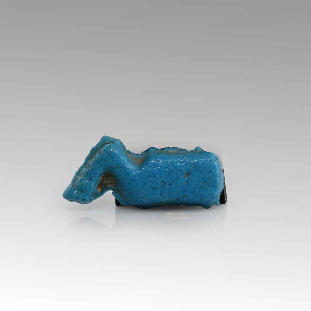 An Egyptian Faience Amulet of an Ox Leg, New Kingdom, 19th – 20th Dynasty, ca. 1293 - 1070 BCE