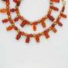 An Egyptian Carnelian and Gold Bead Necklace, late 18th Dynasty, ca. 1350 - 1295 BCE