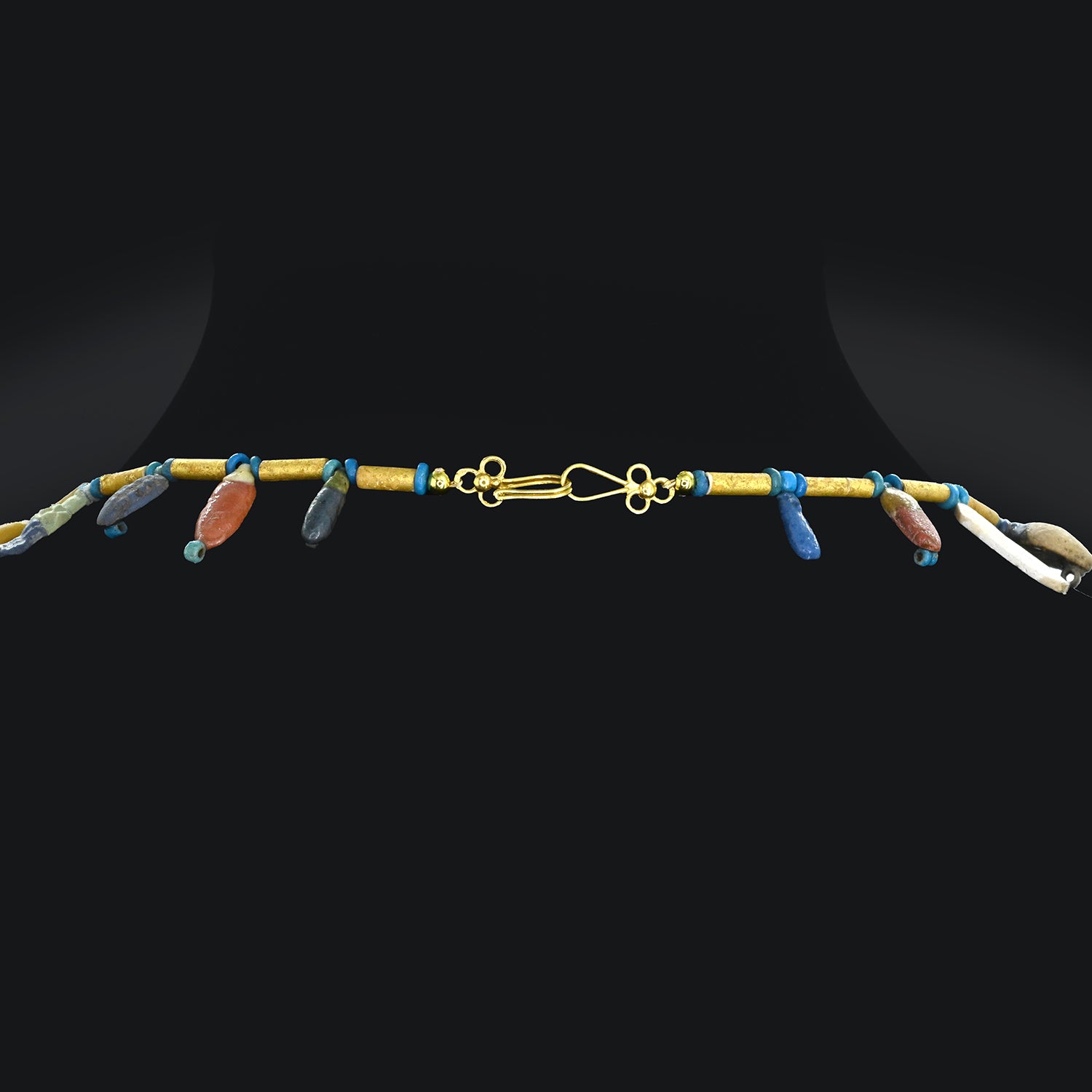 An Egyptian Floral Bead Necklace, New Kingdom, Amarna Period, ca. 1352 - 1336 BCE