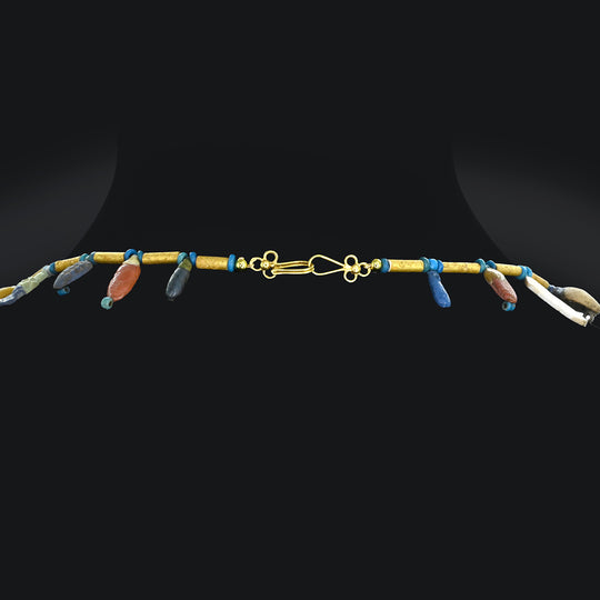 An Egyptian Floral Bead Necklace, New Kingdom, Amarna Period, ca. 1352 - 1336 BCE