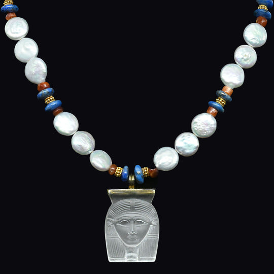 A Vintage Hathor Pendant Necklace, MMA 1978, 1978