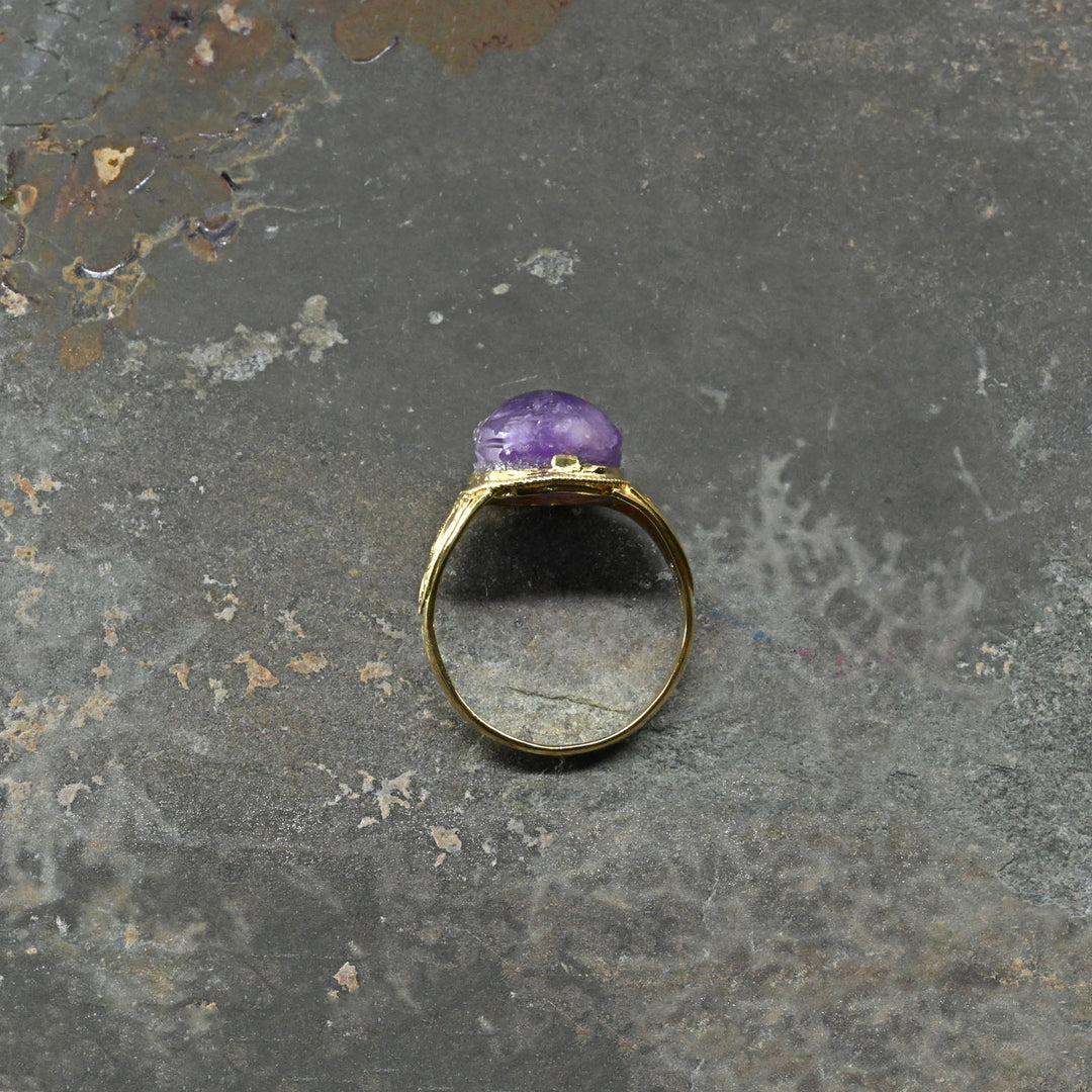 An Egyptian Amethyst Scarab, Middle Kingdom, ca. 2040 - 1783 BCE