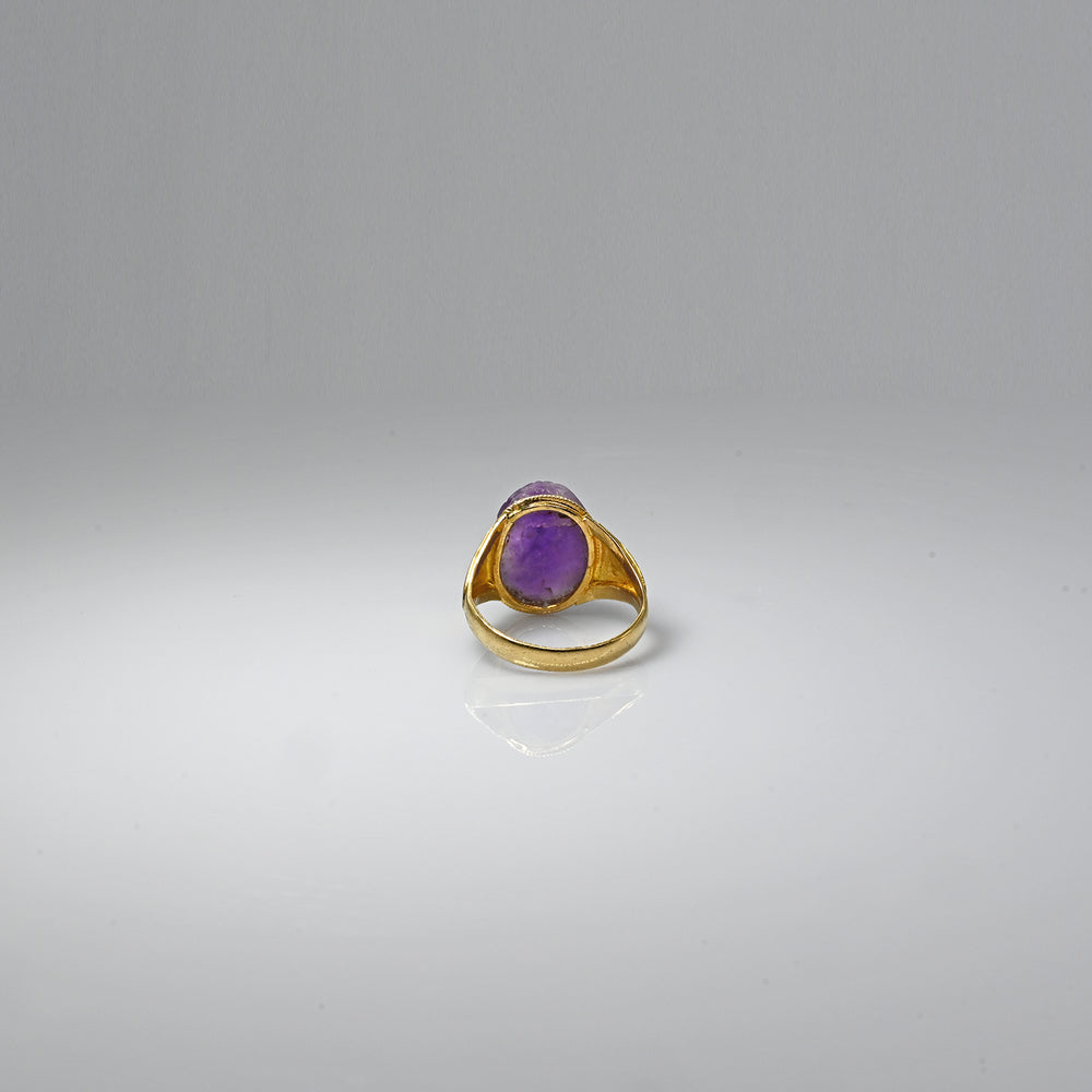 An Egyptian Amethyst Scarab, Middle Kingdom, ca. 2040 - 1783 BCE