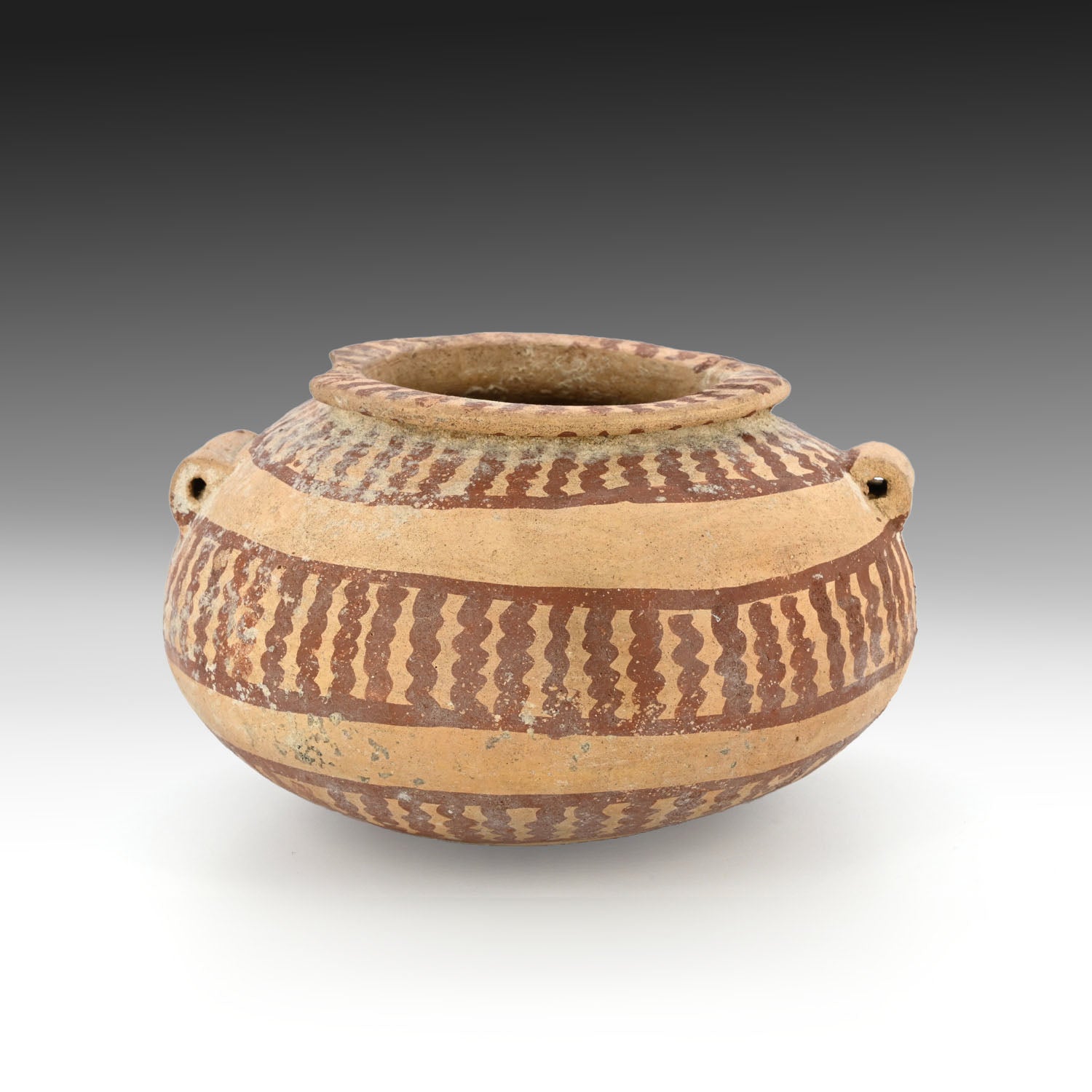 An Egyptian Pre-Dynastic Pottery Vessel, Pre-Dynastic Period, Naqada II, ca. 3300 - 3200 BCE