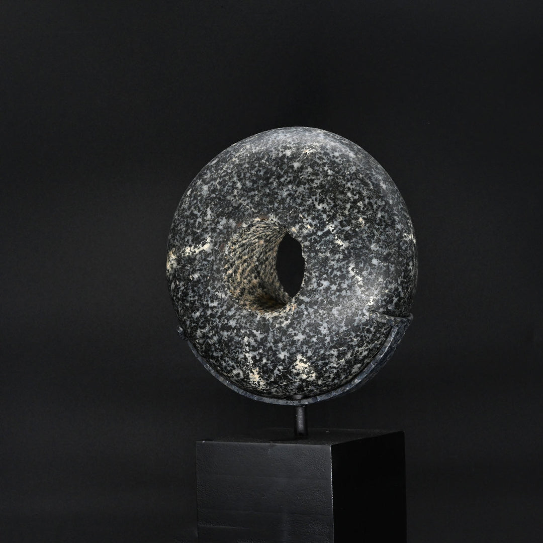 A Large Egyptian Diorite Rotary Grinding Stone, Old Kingdom, ca. 2543-1980 BCE