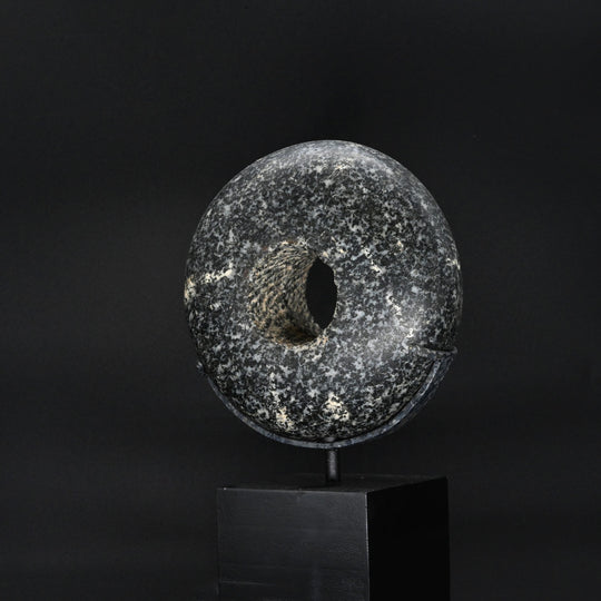 A Large Egyptian Diorite Rotary Grinding Stone, Old Kingdom, ca. 2543-1980 BCE