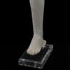 An Egyptian Limestone Model Leg, Late Period, ca. 664 - 332 BCE