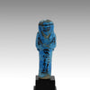 An Egyptian Bright Blue Faience Shabti for the Lady Djedkhonsuiwesankh, Third Intermediate Period, 22nd Dynasty, ca. 945 - 713 BCE