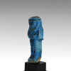 An Egyptian Bright Blue Faience Shabti for the Lady Djedkhonsuiwesankh, Third Intermediate Period, 22nd Dynasty, ca. 945 - 713 BCE