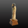 A rare Egyptian Alabaster Shabti for Pharaoh Ramesses VII, New Kingdom, 20th Dynasty, ca. 1136–1129 BCE