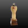 A rare Egyptian Alabaster Shabti for Pharaoh Ramesses VII, New Kingdom, 20th Dynasty, ca. 1136–1129 BCE